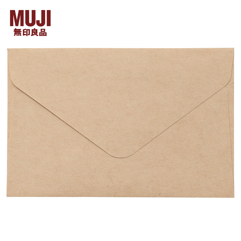 MUJI Handmade Envelope Greeting Card