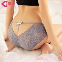 Сексуальные трусы, кружевные штаны, большой размер, средняя посадка