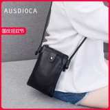 Универсальная сумка для телефона, кожаная летняя маленькая небольшая сумка, из натуральной кожи, воловья кожа