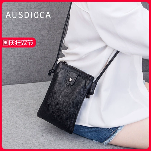 Универсальная сумка для телефона, кожаная летняя маленькая небольшая сумка, из натуральной кожи, воловья кожа