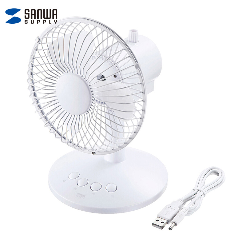 [USD 41.94] Japan SANWA Mini Electric Fan Light USB Computer Small