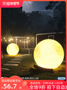 Đèn mặt trăng ngoài trời không thấm nước năng lượng mặt trời đèn mặt trăng phong cảnh sân vườn biệt thự sân vườn bóng khí quyển bãi cỏ đèn sàn trụ đèn sân vườn năng lượng mặt trời đèn năng lượng mặt trời trang trí sân vườn