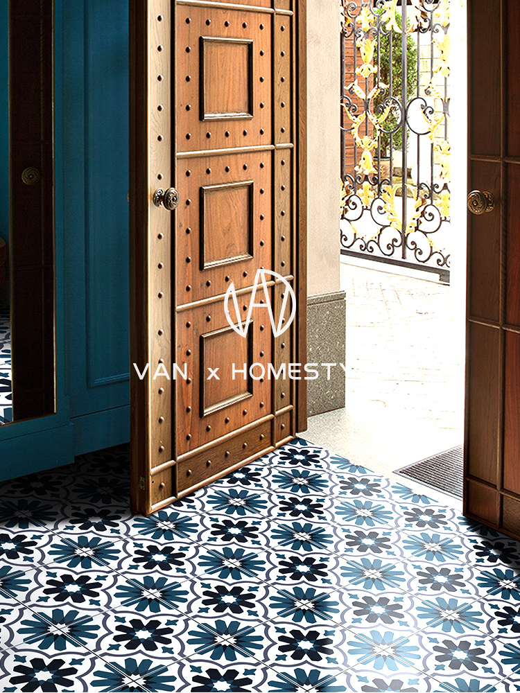 Van Nei retro tiles Net red Dining room Balcony entrance tiles Nordic powder room tiles Kitchen wall tiles