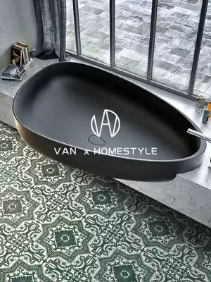 Van Nei retro green tiles Powder room non-slip wear-resistant floor tiles Kitchen wall tiles Bathroom balcony toilet parquet