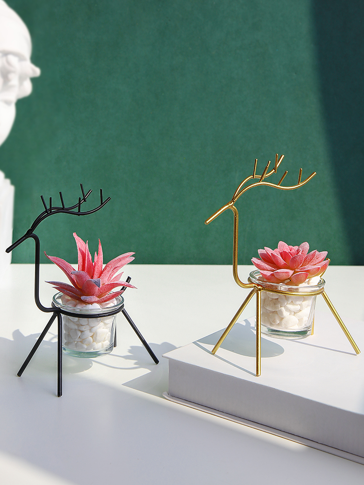 Nordic light luxury decoration Living room wine cabinet Entrance Creative desk ins room decoration Desktop decoration