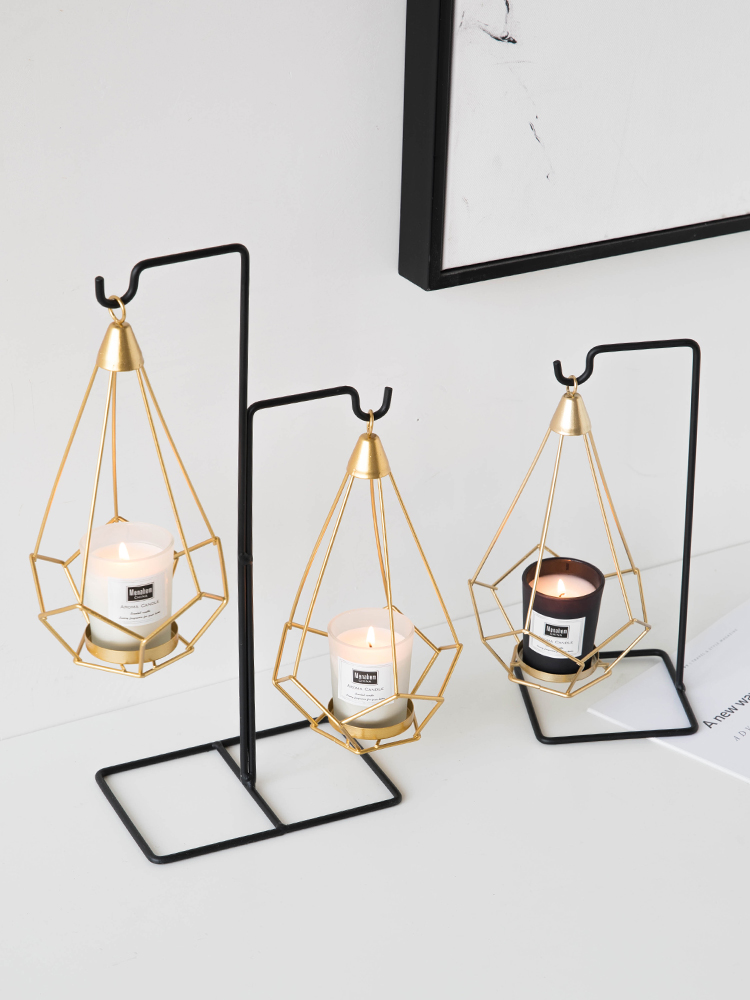 Aromatherapy ornaments Nordic sleeping room fragrance girl heart bedroom decorated scented candle candle set